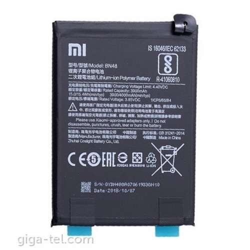 باتری اصلی شیائومی مدل Xiaomi Redmi Note6 BN48