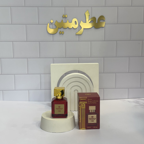 عطر ادو‌پرفیوم زنانه باکارات رژ قرمز شرکت مارکو کد ۱۶۹ حجم ۲۵ میل