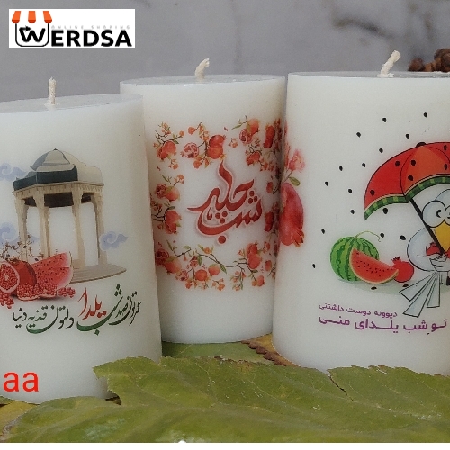 شمع استوانه یلدا