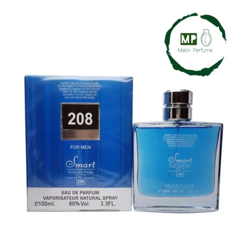 ادکلن اسمارت کد 208 دانهیل آبی دیزایر بلو 100 میل